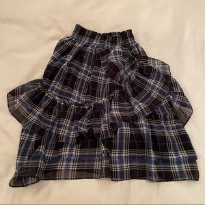 NWOT Maje Ruffled Skirt